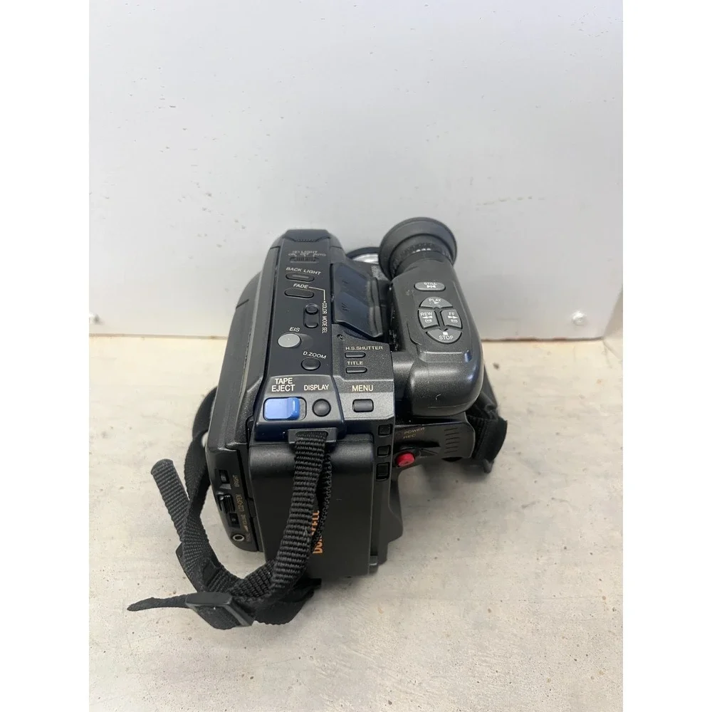 Vintage Panasonic Palmcorder VHS-C PV-L658 Camcorder 23x Zoom Battery Charger